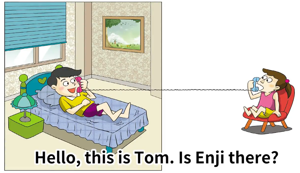 Is Enji there?